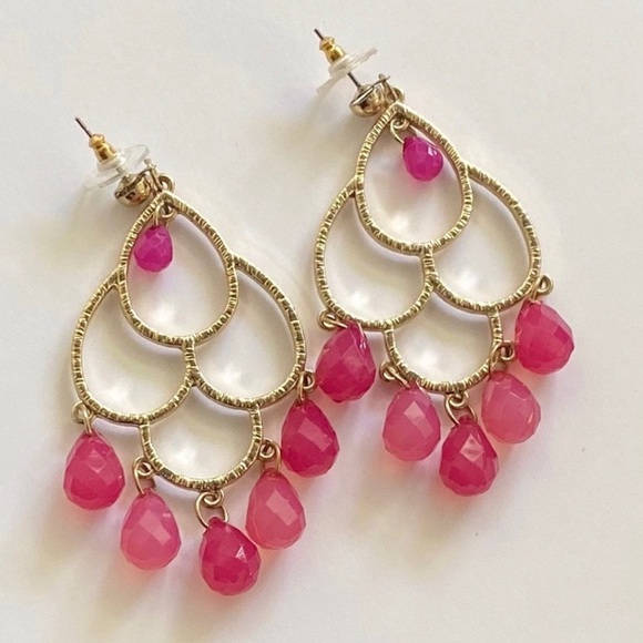 Rose Ombré Earrings - Picture 1 of 2